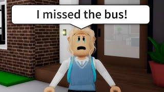 WHEN YOU MISSED THE BUS.. ROBLOX (meme)