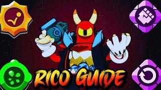 RICO GUIDE: Become a PRO RICO FAST (Brawl Stars Brawler Guide)