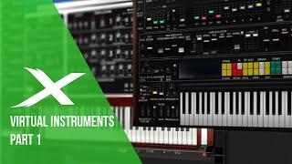 Mixcraft University | Virtual Instruments in Mixcraft (Part 1)