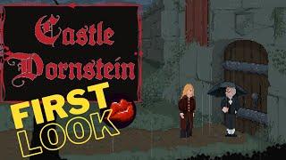 Castle Dornstein Demo First Look | Classic Pixel Point & Click Adventure Game