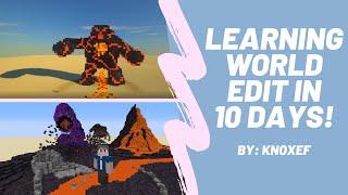 LEARNING WORLD EDIT IN 10 DAYS  - Minecraft