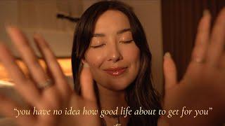 asmr affirmations  for manifesting while you sleep  w/reiki hand movements & soundscape