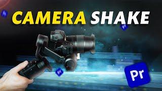 How To Create Camera SHAKE Effect in Premiere Pro 2024