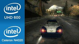 Need For Speed Most Wanted Gameplay Intel UHD 600 + Intel Celeron N4020