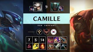 Camille Support vs Pyke: Vision Controller - KR Grandmaster Patch 14.24