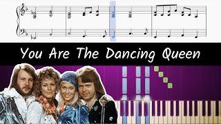 How to play piano part of Dancing Queen by ABBA (sheet music)