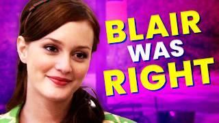 Gossip Girl: Blair Waldorf Was Mean But Not Totally Wrong