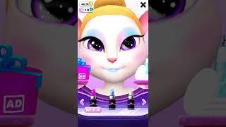 Make Up Angela #cat #mytalkinganagela2 #shortsvideo #funny #shorts #gaming