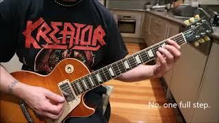 How to play Judas Priest Hot Rockin' on guitar