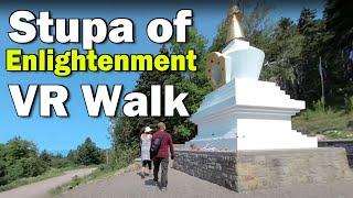 Stupa of Enlightenment VR Walk Gampo Abbey, Cape Breton