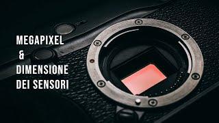 Megapixel e dimensione dei sensori fotografici