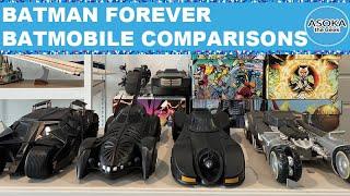 McFarlane Toys DC Multiverse Review: Batmobile Comparisons | Asoka The Geek