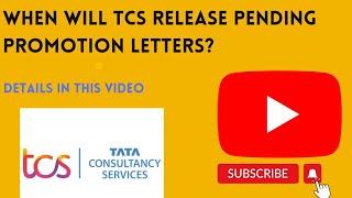 TCS promotion update . TCS to release few promotion this Quarter