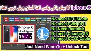Iphone X icloud Bypass just in 2 clicks | How to jailbreak Iphone X Free | New method 2024