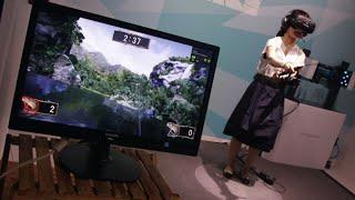 Virtual reality amusement park opens in Tokyo