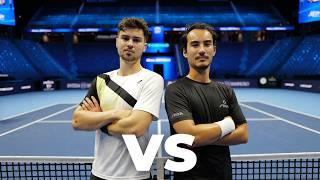 I Challenged Simon Freund At The Nitto ATP Finals!