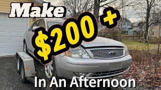 Make Money Flipping Junk Cars  - Is it Worth Doing?