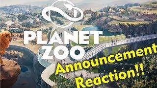 Planet Zoo Announced!  KatherineOfSky Reacts / Game Info!