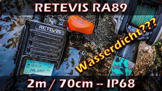 RETEVIS RA89: Review #Retevis #RA89 #wasserdicht