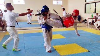 Taekwondo Fight || Highlights || Ajay Tamang Tkd