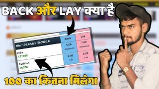 Back and Lay Betting In Hindi | खाई लगाई क्या होता है | Back And Lay Kya Hota Hai | #cricketbetting
