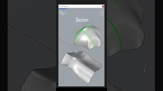 Section- Rhino Tutorial #design #3dmodeling #architecture #rhino3d