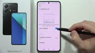 How to Turn OFF Talkback on Redmi Note 13 - Disable Talkback