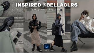 Inspired @bellaclrs Selebgram Preset Lightroom Mobile | Cara Edit Foto ala Selebgram