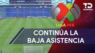 Liga MX continúa con baja asistencia a los estadios, la mayoría lucen vacíos