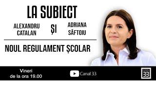 Noul regulament școlar