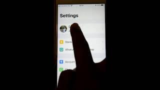 How to change profile picture in whatsapp iPhone or iOS app | How to change DP