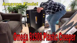 Omega 91900 Plastic Creeper: Amazon Budget Finds for Garage Gurus. #creeper #amazonfinds #autotools