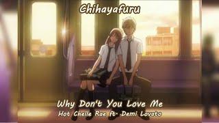 Taichi & Chihaya AMV - Why Don't You Love Me - Hot Chelle Rae ft. Demi Lovato