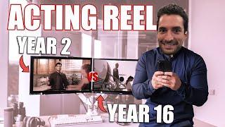 My Actor Demo Reels: Year 2 vs Year 16