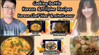 KOREAN CHEF COOKING|| KOREAN-CHINESE & FILIPINO RECIPE