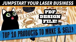 Laser Experts Reveal the 10 Best Selling Products to Jumpstart Your Business - Design File Available