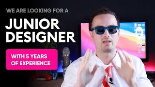 Junior Designer with 5 years of experience