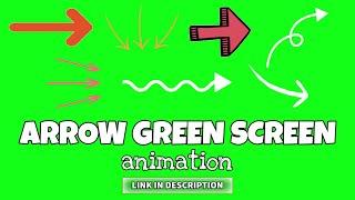 ARROW GREEN SCREEN ANIMATION NO COPYRIGHT