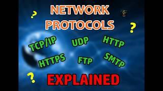 Networking Protocols Explained | What Are TCP/IP, UDP, HTTP, SMTP, FTP