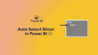 Auto-Select Slicers in Power BI | Set Default Values Like a Pro! | Ultimate Guide