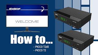 EDISION OSD Menu / How to... PICCO T265, PICCO T2