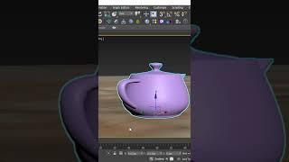 How to create gold material in 3ds max #3dsmax #vray #vrayrender #rendering #youtube #youtubeshorts