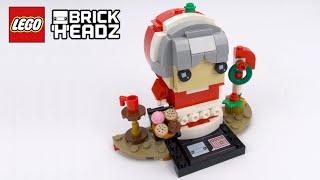 Mrs. Claus 40274 Speed Build - LEGO BrickHeadz 2018 #shorts