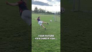 Your FUTURE FIFA CARD if you…  #shorts #football #soccer