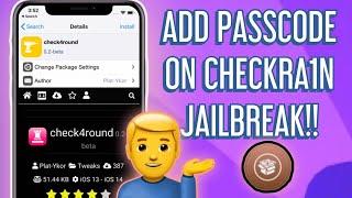 check4round - Get a Passcode on Checkra1n Devices (Bypass SEP Limitation)