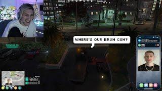 X Gets Excited when Tessa Lamb Says "Cuh" | NoPixel 4.0 GTA RP