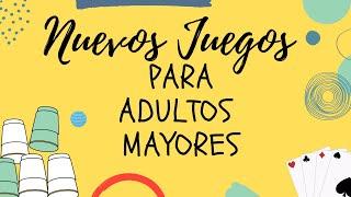 Juegos DIVERTIDOS y entretenidos  para ADULTOS MAYORES