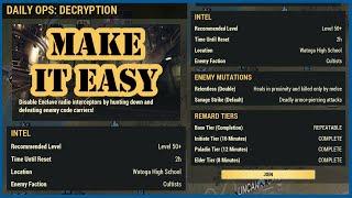 Daily OPS: DECRYPTION V. SUPER TANK - Fallout 76