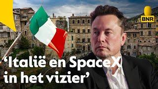 Italië wil opmerkelijke deal maken met SpaceX van Elon Musk: 'Heel vreemd figuur'