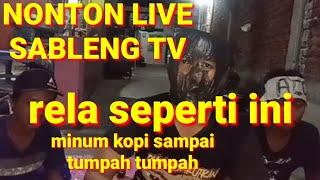 SABLENG TV di seret pocong hitam